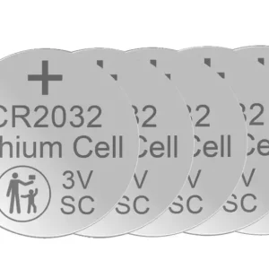 Schnäppchen Lithium Knopfzelle CR2032, 3 Volt - 5 Stück