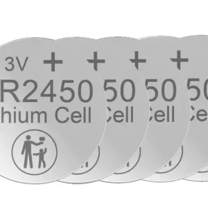 Jetzt Bestellen Lithium Knopfzelle CR2450, 3 Volt - 5 Stück