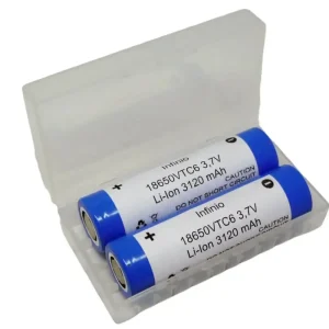 Lithium-Ionen Akku mit 3120 mAh und 3,7 Volt - 2er Box Sale