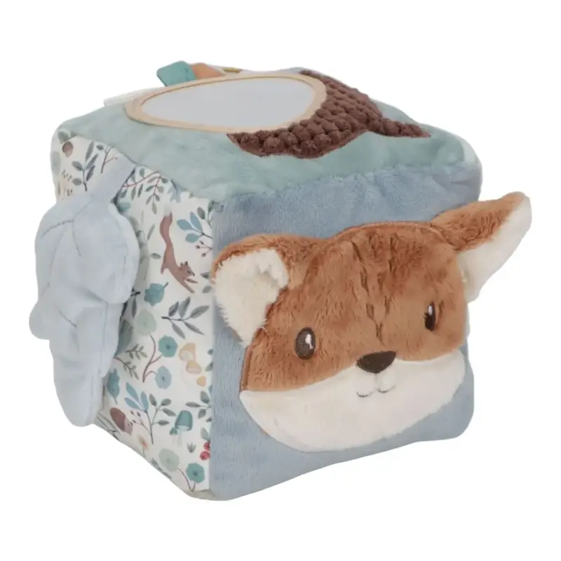 Rabatt Little Dutch Aktivitätswürfel Soft - Forest Friends