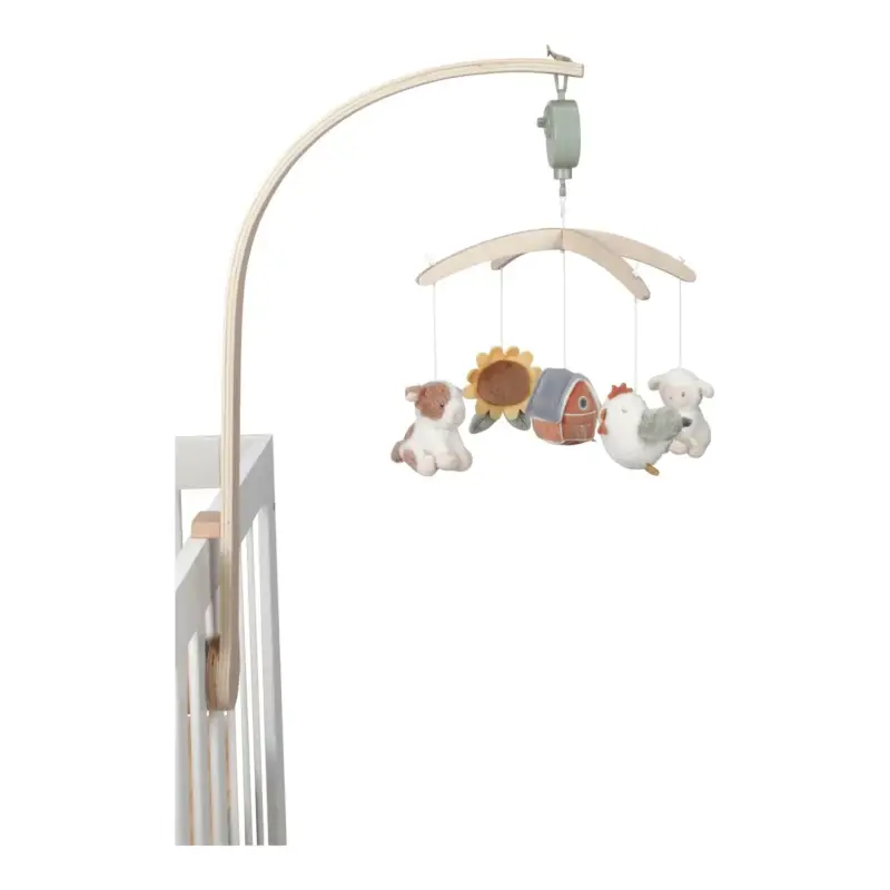 Little Dutch Baby Mobile, Mobile Babybett, Musikmobile, Little Farm Direkt Vom Hersteller