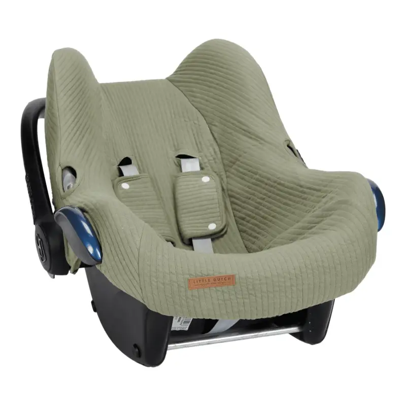 Knallerangebot Little Dutch Babyschalenbezug 0+, Farbe: Pure Olive
