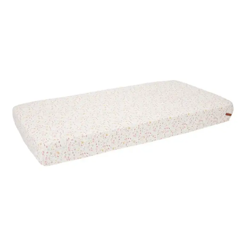 Günstig Little Dutch Bettlaken Babybett 70x140 "Flowers & Butterflies"