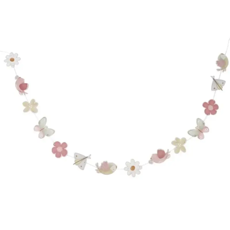 Meistverkauft Little Dutch Girlande - Flowers & Butterflies