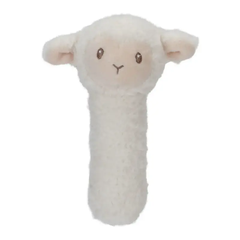 Schnäppchen Little Dutch Greifling Schaf, Rassel Schaf Little Farm - Babyrassel aus Stoff ab 0 Monaten