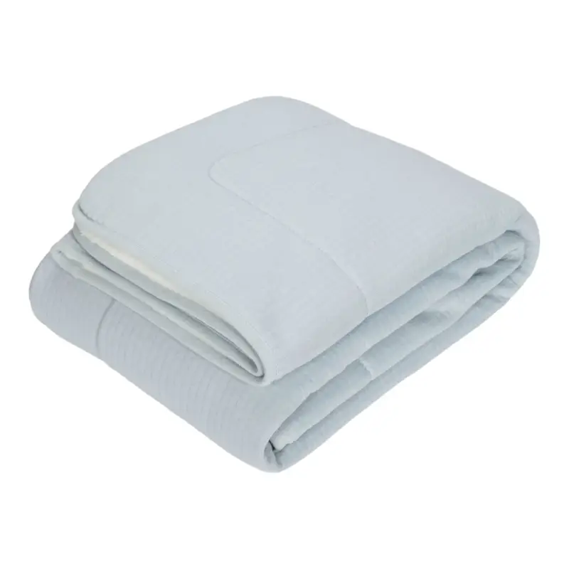 Markenware Little Dutch Kinderbettdecke - Pure, Farbe: Soft Blue