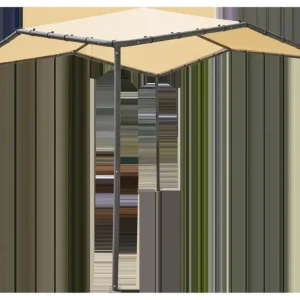 Markenprodukt Pavillon Canopy Pacifica 317x317x271 cm Beige