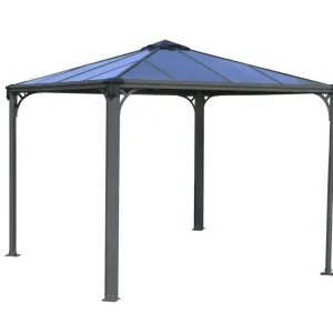 Pavillon „Palermo™ 3000“, Anthrazit, 295 x 295 x 276 cm Preisknaller