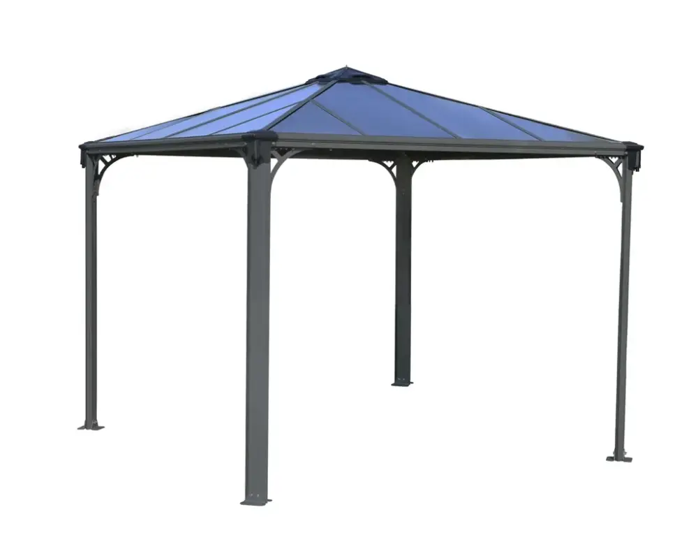 Pavillon „Palermo™ 3000“, Anthrazit, 295 x 295 x 276 cm Preisknaller