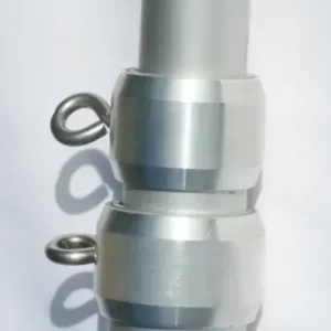 Peddy Shield Aluminium Mast Teleskopmast und Erdanker Set Markenprodukt