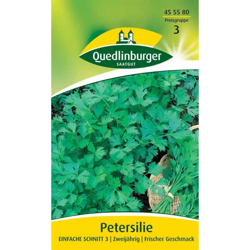 Günstig Petersilie, Einfache Schnitt 3