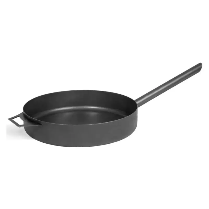 Top-Angebot Pfanne 50 cm, Stahl, Grillpfanne für Lagerfeuer und Feuerstelle