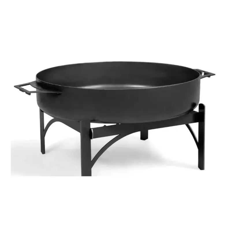 Super-Preis Pfannenständer, Pfannenhalterung, 50 cm Naturstahl, Ständer für Grill