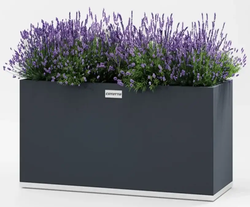 Pflanzkübel, Stahl Pflanzkübel Rechteckig 100x40x75cm, 300L Knallerangebot