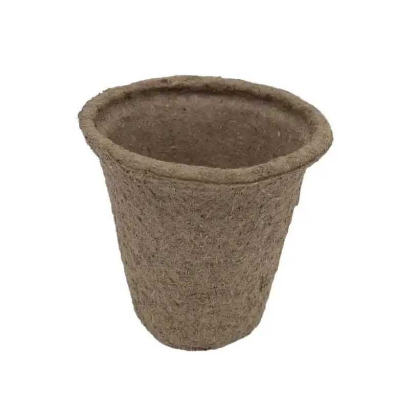 Billig Pflanztöpfe kompostierbar, 8x8 cm, biologisch abbaubar, Anzucht