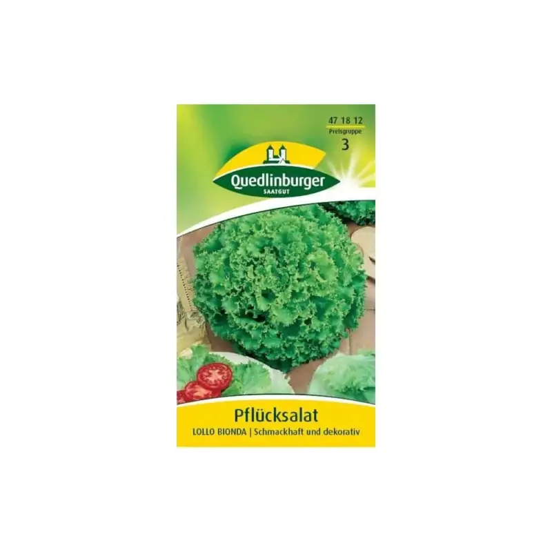 Pflücksalat, Lollo bionda Zertifiziert