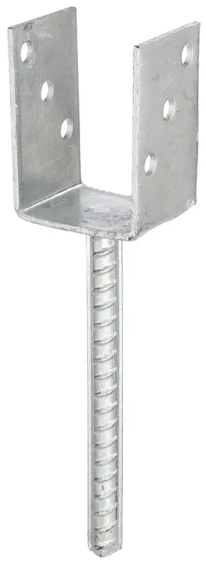 Pfostenträger in U-Form, Gabelweite 91 mm (90 mm Holz-Gartenbaumaß) Sofort Bestellen