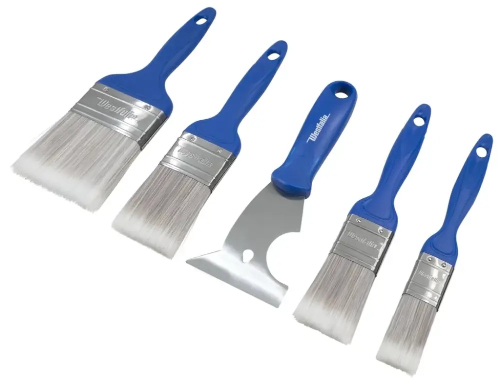 Pinsel-Set 5-teilig, inlusive Spachtel Wochenendangebot