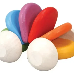 Finale Aktion Plan Toys - Babyauto bunt, Gummibaumholz