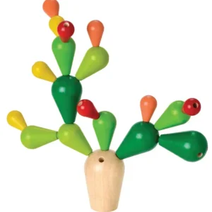 Plan Toys - Balancespiel - Kaktus, Gummibaumholz Preisknaller