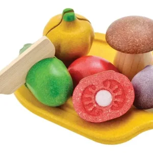 Beliebt Plan Toys - Gemüse zum Schneiden, Gummibaumholz