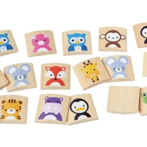 Plan Toys - Gesellschaftsspiel - Tiermemo, Gummibaumholz Bestseller