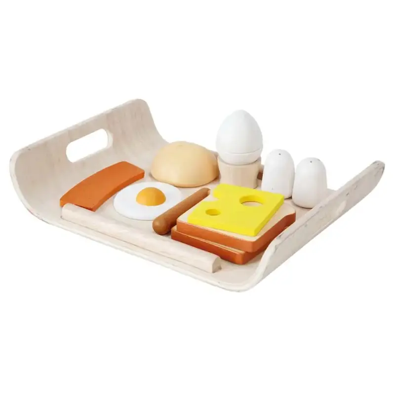 Plan Toys Frühstück-Set Holz Finale Aktion
