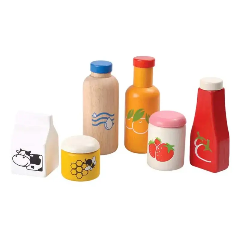Saisonangebot Plan Toys Lebensmittel-Set Holz