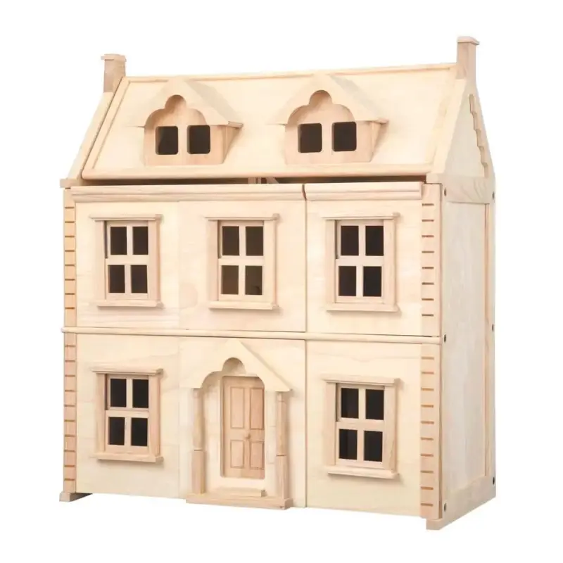 Finale Aktion Plan Toys Puppenhaus viktorianisch Holz natur