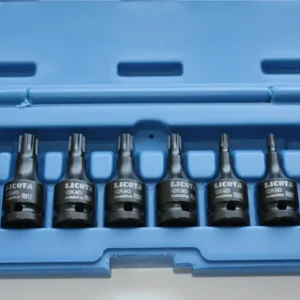 Schlagschrauber Nüsse Set, 8-teilig, Ribe M4-M14, 1/2 Zoll, Cr-Mo Top-Angebot