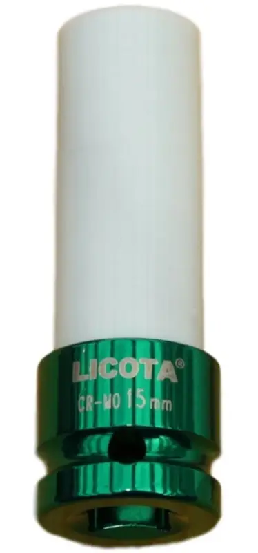 Knallerangebot Schlagschraubernuss, Alufelgen Nuss, 1/2 Zoll, SW 15mm, Cr-Mo Stahl