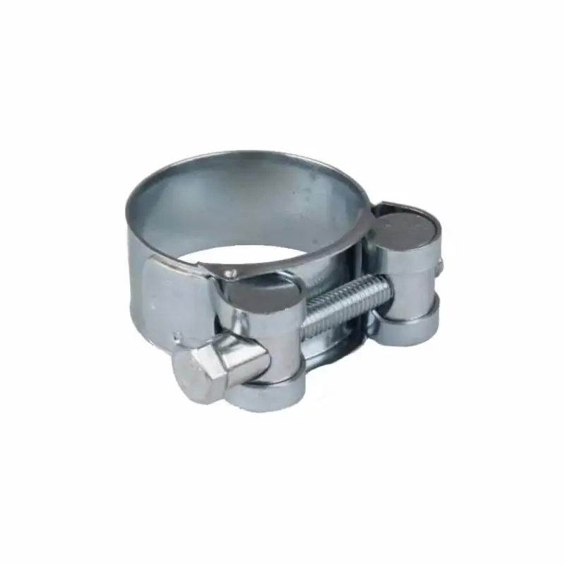 Abverkauf Schlauchschellen 19-21mm, Spannbackenschellen, verzinkt, Gelenkbolzenschellen