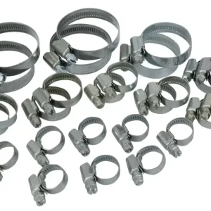 Super-Preis Schlauchschellen-Set 26-teilig, verzinkt W1