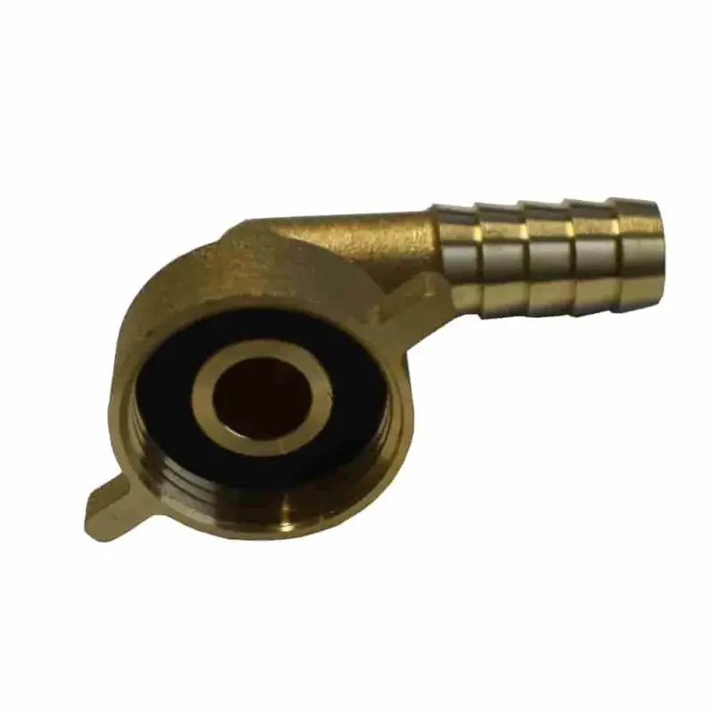 Schlauchverschraubung Messing, 3/4 Zoll Winkel, 13 mm Schlauchanschluss Top-Seller