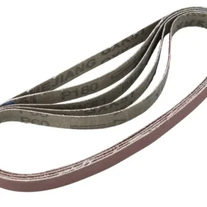 Schleifbänder 15 x 454 mm, K 80, 5 Stück Bestpreis