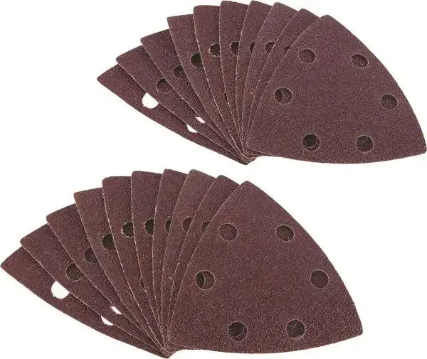 Angebot Schleifpapier Set 20-teilig für Dreieckschleifer, Korn 60