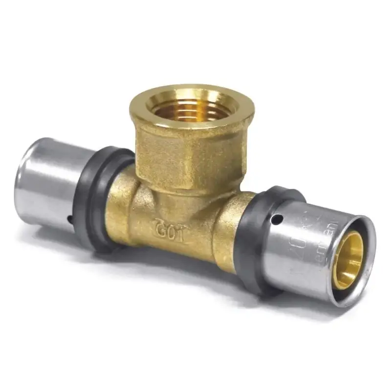 Bestpreis T Stück Pressfitting, 3/4 Zoll Innengewinde, Verbinder 20mm