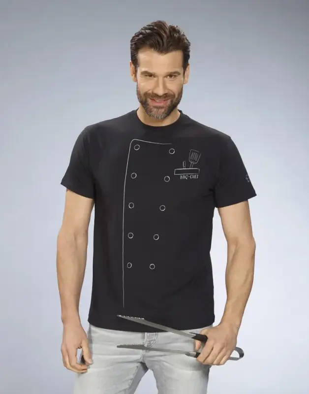 Kracherpreis T-Shirt Grillmeister, Farbe schwarz, Gr.2XL