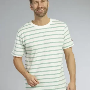 T-Shirt, Farbe grün-gestreift, Gr.XL Schnäppchen