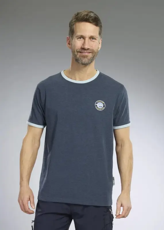 T-Shirt, Farbe marine, Gr.M Preiswert