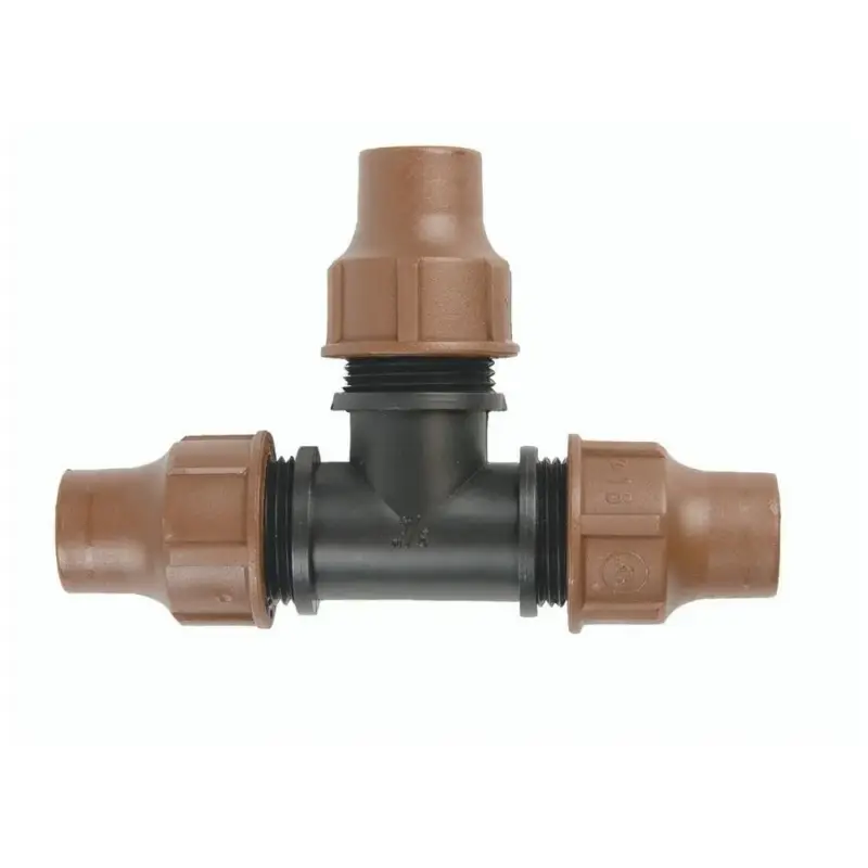 Meistverkauft T-Stück 16mm, Tropfschlauch Verbinder, PE Rohr Verbinder, Gartenbewässerung