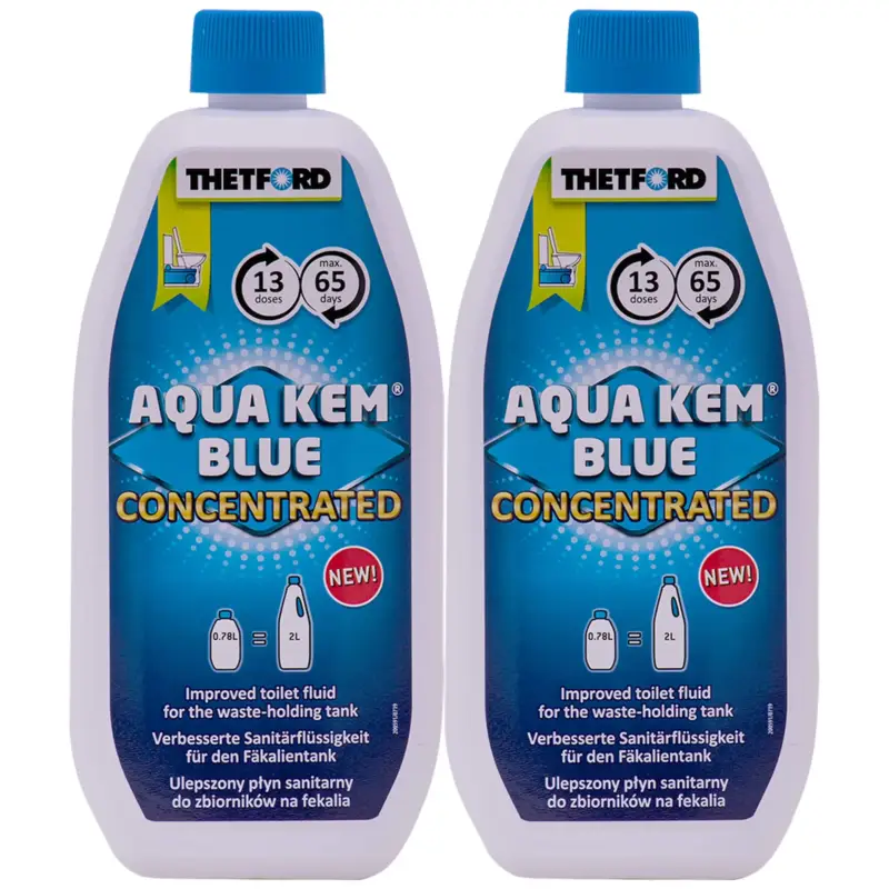 THETFORD Aqua Kem Blue 2 x 0,78 Liter Konzentrat Letzte Chance