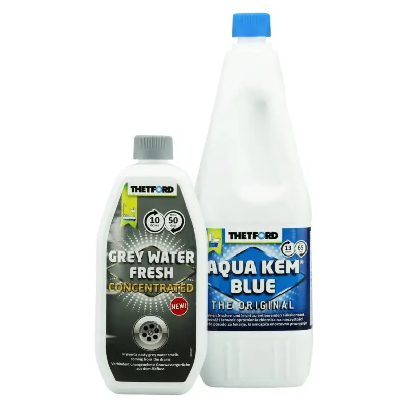 Highlight THETFORD Duopack Aqua Kem Blue 2 Liter & Grey Water Fresh 0,78 Liter
