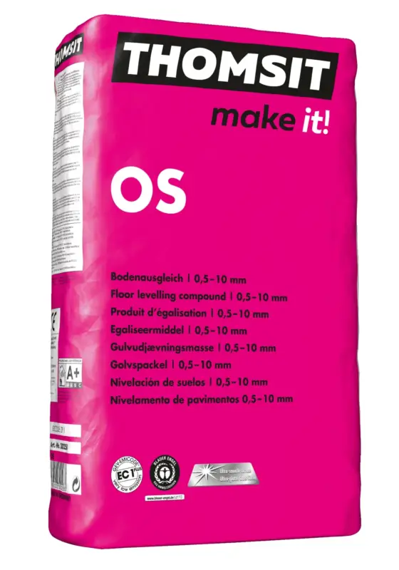 Neu THOMSIT OS Objektspachtelmasse 25kg