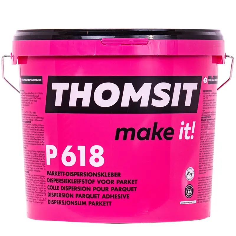 Direktkauf THOMSIT P 618 Parkett-Dispersionskleber (hell) 15 kg