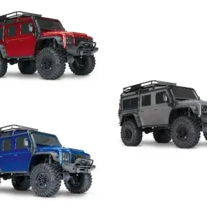 Beliebt TRX-4 LR Defender 4x4 metallicblau RTR o. Akku/Lader 1/10 4WD Scale-Crawler Brushed