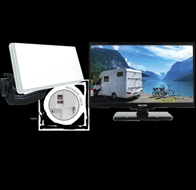 Top-Seller TV Camping Traveller Kit II, inkl. 24 Zoll LED-TV
