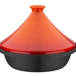 Tajine 2-farbig, orange - orientalische Pfanne mit Deckel Sofort Bestellen