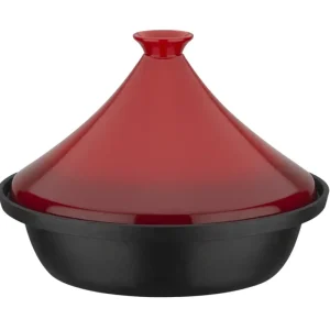 Neue Kollektion Tajine 2-farbig, rot - orientalische Pfanne mit Deckel