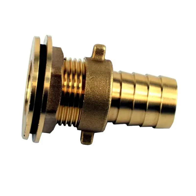 Tankdurchführung, Regentonnen Durchführung, Schlauchstutzen 25mm, 1 1/4 Zoll, Messing Jetzt Kaufen